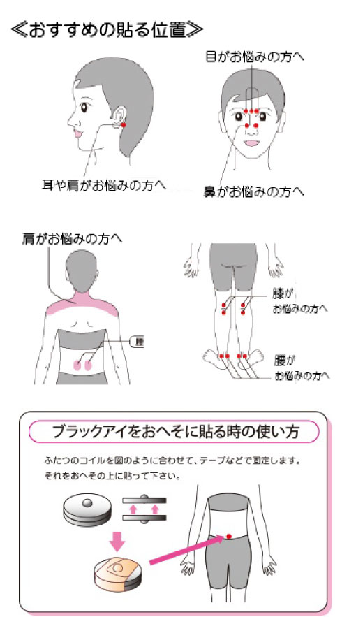 丸山式コイルブラックアイナノ使用方法