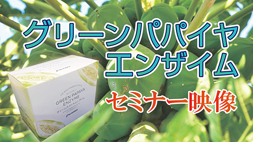 グリーンパパイヤエンザイムーユーチューブ