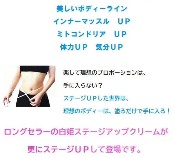 NEWステージアップクリーム